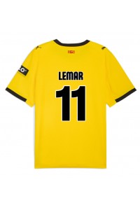 Fotbalové Dres Girona Thomas Lemar #11 Venkovní Oblečení 2025-26 Krátký Rukáv